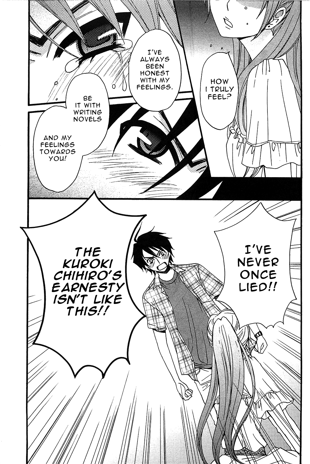 Kanojo wa Kanno Shosetsuka Chapter 54 page 4 - Chapter 54: Is he going to walk a new path?