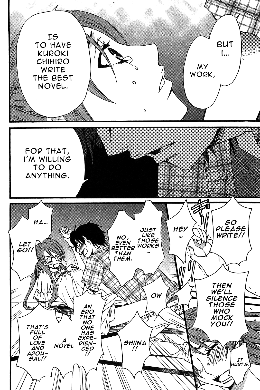 Kanojo wa Kanno Shosetsuka Chapter 54 page 7 - Chapter 54: Is he going to walk a new path?