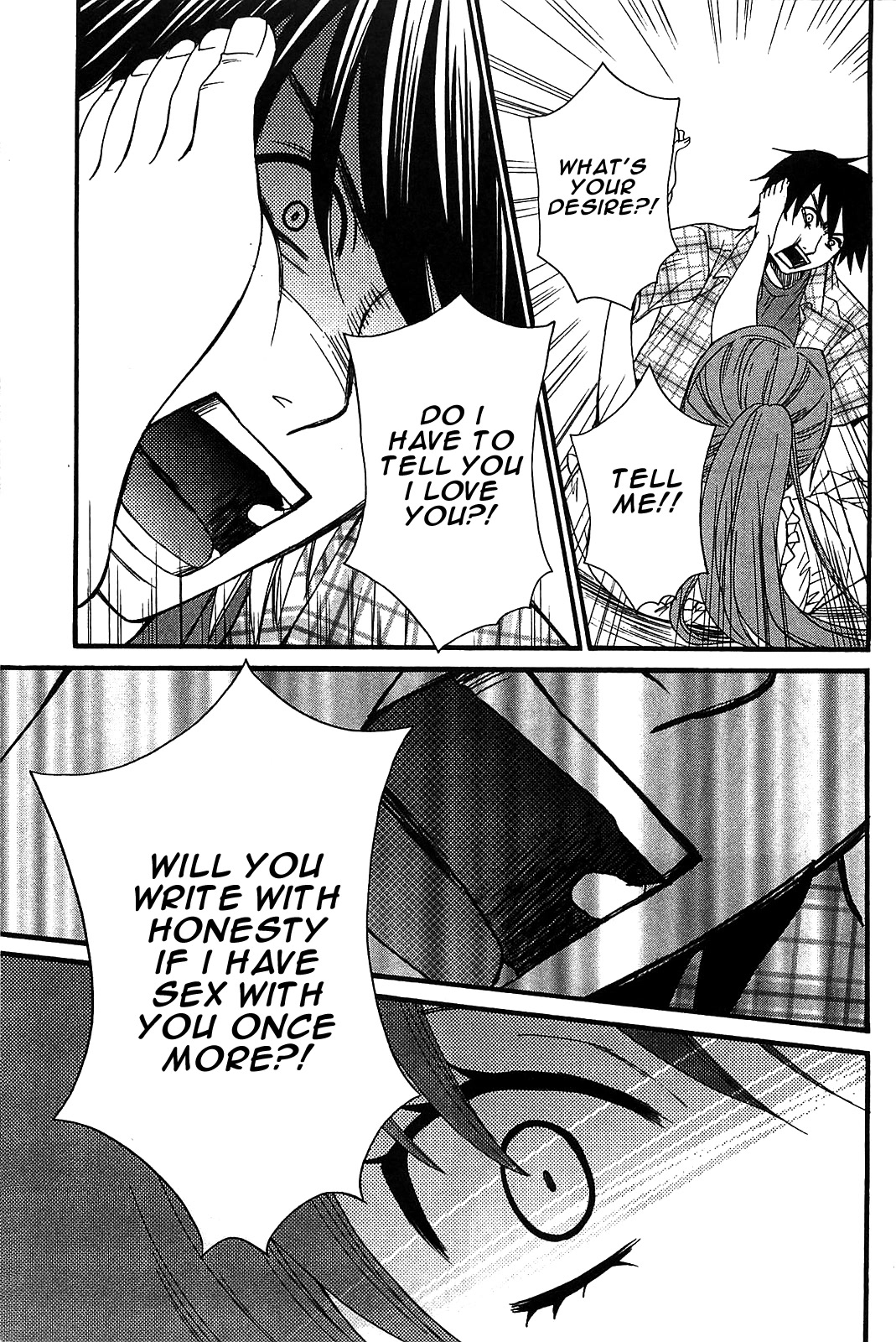 Kanojo wa Kanno Shosetsuka Chapter 54 page 8 - Chapter 54: Is he going to walk a new path?