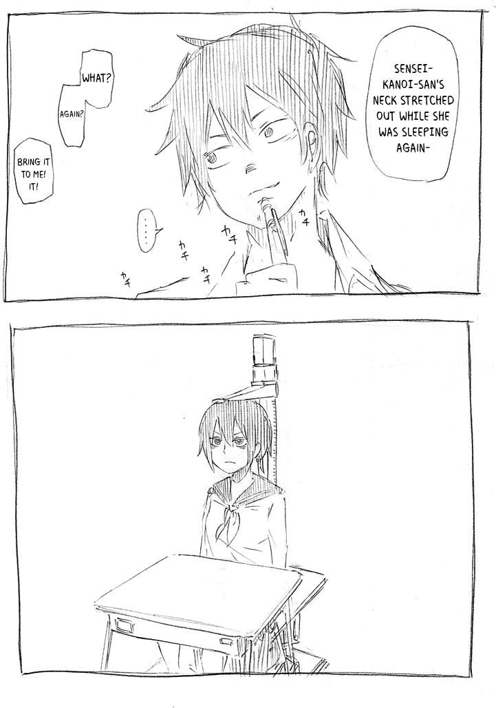 Kanojo wa Rokurokubi Chapter 12.2 page 4 - Chapter 12.2 : Drafts 2