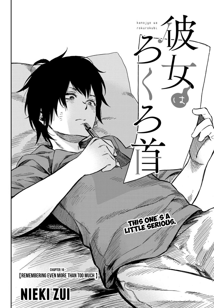 Kanojo wa Rokurokubi Chapter 16 page 2 - Chapter 16 : Remembering Even More Than Too Much