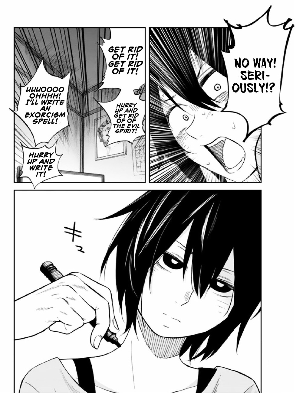 Kanojo wa Rokurokubi Chapter 5 page 8 - Chapter 5 : Too Late At Night
