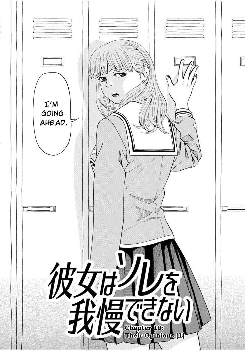 Kanojo wa Sore o Gaman Dekinai Chapter 10 page 4 - Chapter 10: Their Opinions