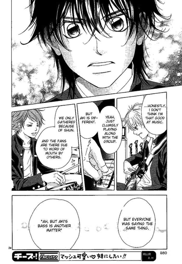 Kanojo wa Uso wo Aishisugiteru Chapter 11.1 page 26 - Chapter 11.1 : I Hope to Become a Bee as an Enemy, Some Butterflies