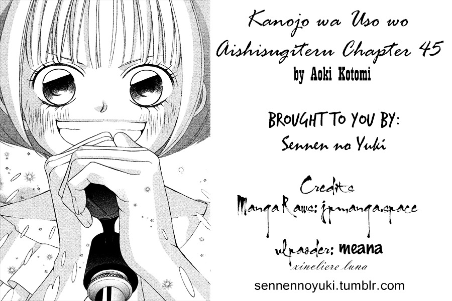 Kanojo wa Uso wo Aishisugiteru Chapter 45 page 55 - Chapter 45 : 45th Song