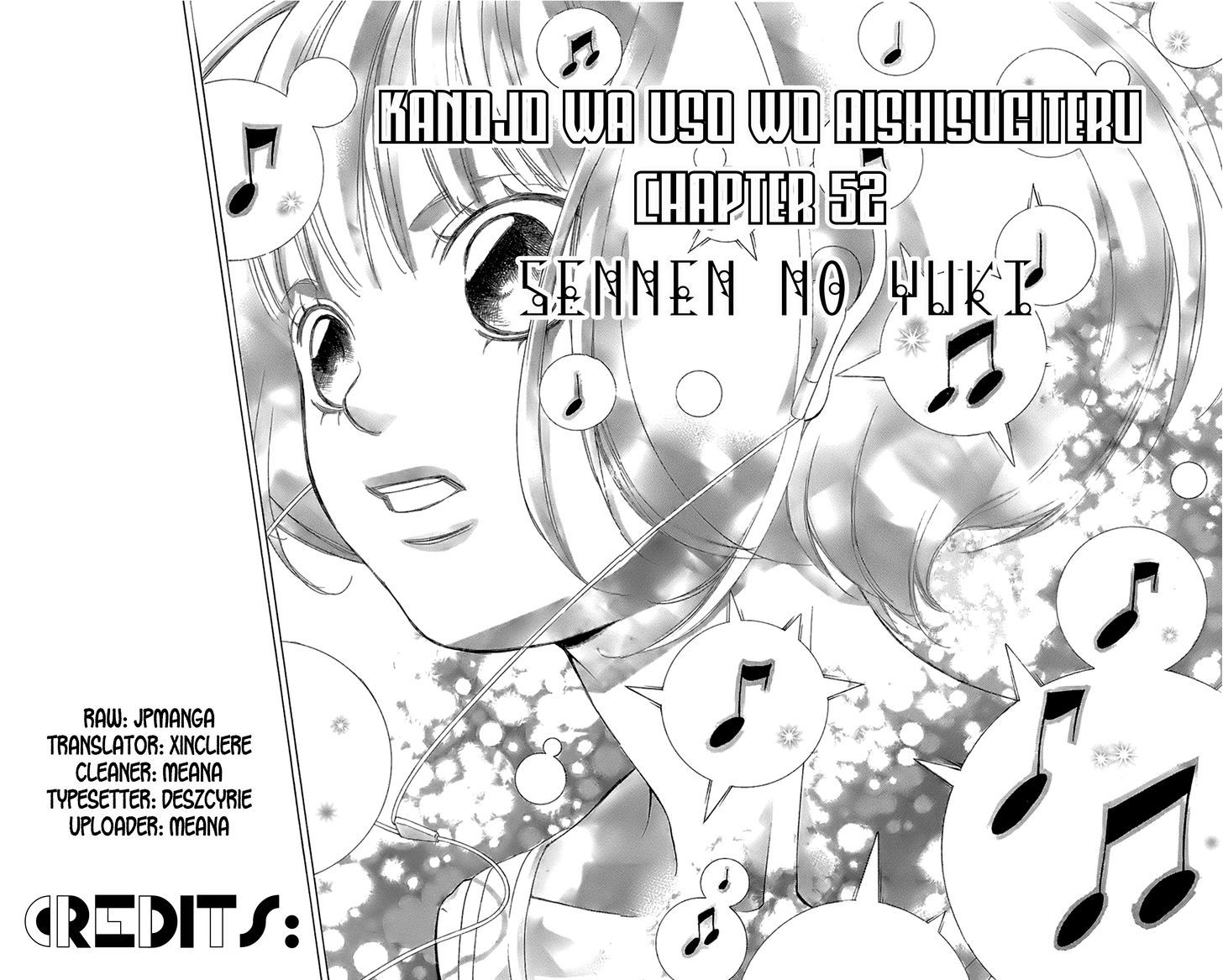 Kanojo wa Uso wo Aishisugiteru Chapter 52 page 1 - Chapter 52 : 52nd song