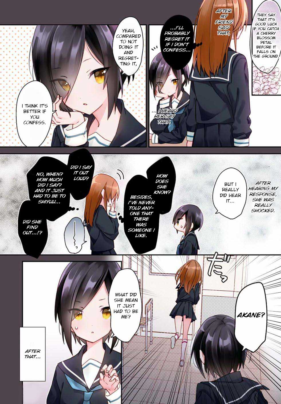 Kanojyo to Himitsu to Koimoyou Chapter 3 page 2 - Chapter 3