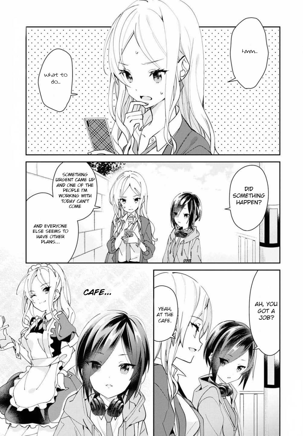 Kanojyo to Himitsu to Koimoyou Chapter 4 page 1 - Chapter 4