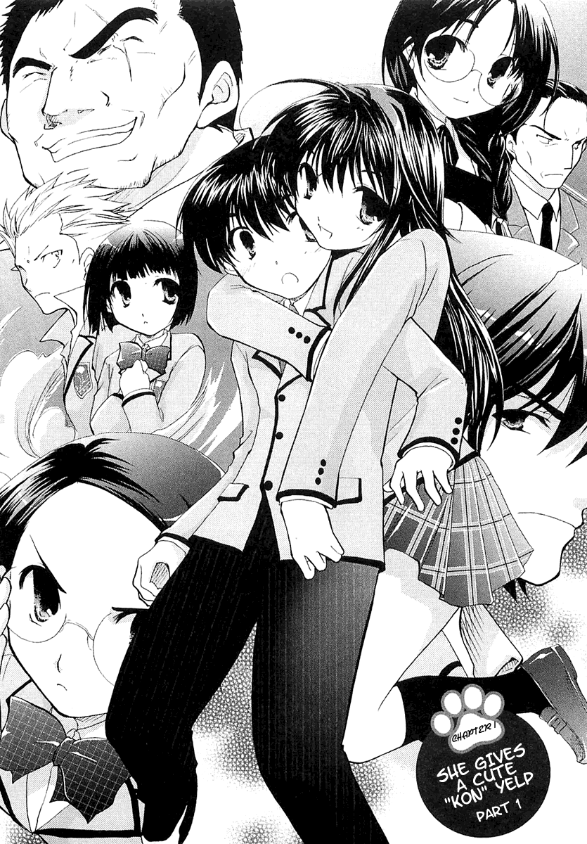Kanokon Chapter 1 page 9 - Chapter 1: She Gives a Cute ''Kon'' Yelp Part 1