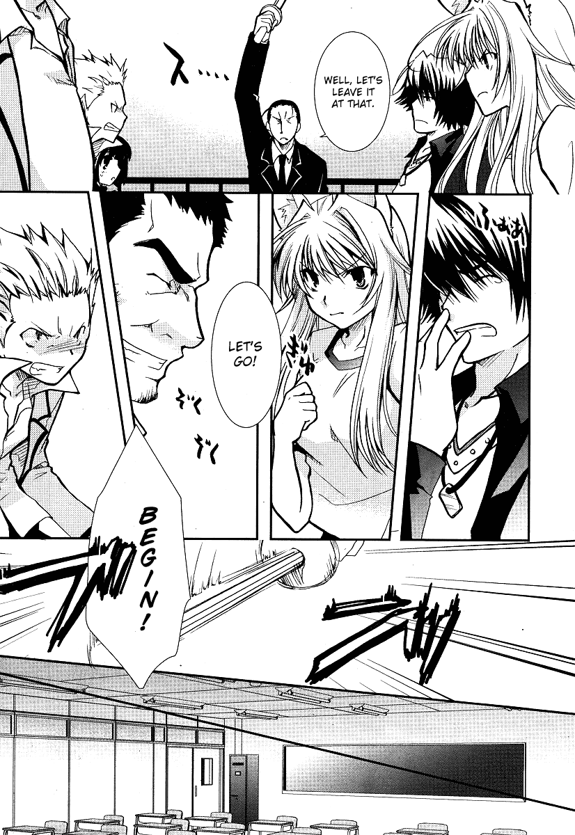 Kanokon Chapter 10 page 15 - Chapter 10: She's a Fox, Ahem, and He's...