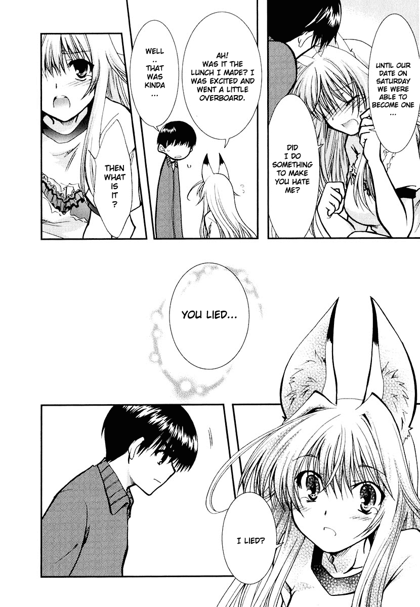 Kanokon Chapter 11 page 12 - Chapter 11: She's a Fox, Ahem, and He's... Part 2