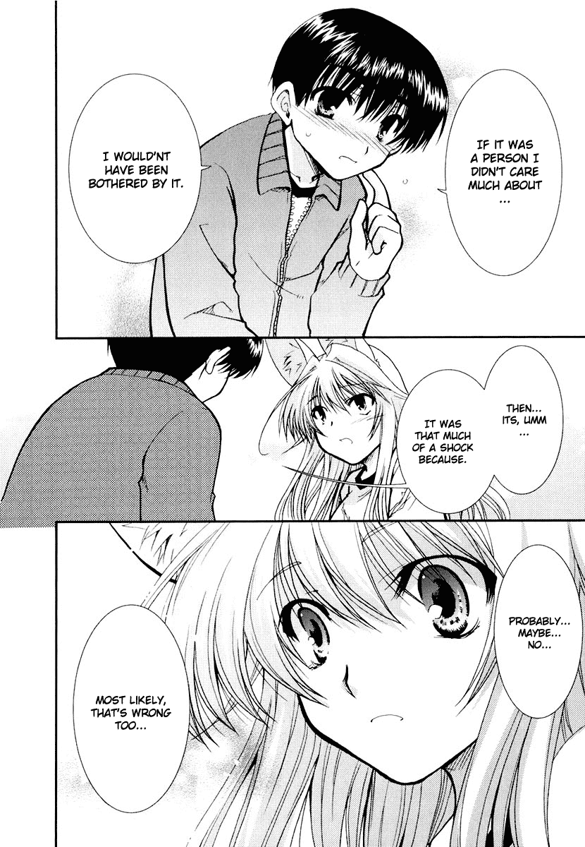 Kanokon Chapter 11 page 14 - Chapter 11: She's a Fox, Ahem, and He's... Part 2