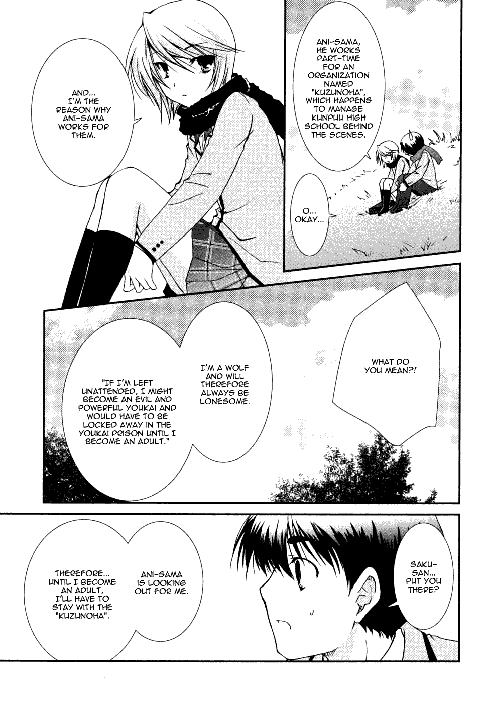 Kanokon Chapter 20 page 25 - Chapter 20: I Have to Hurt You, But It Is Likely That I Don't Know Why.