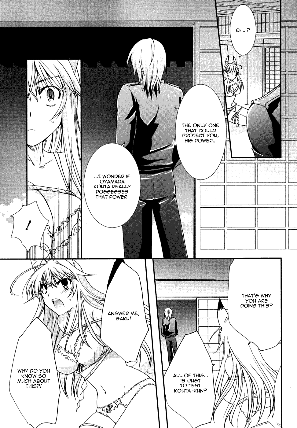 Kanokon Chapter 20 page 33 - Chapter 20: I Have to Hurt You, But It Is Likely That I Don't Know Why.