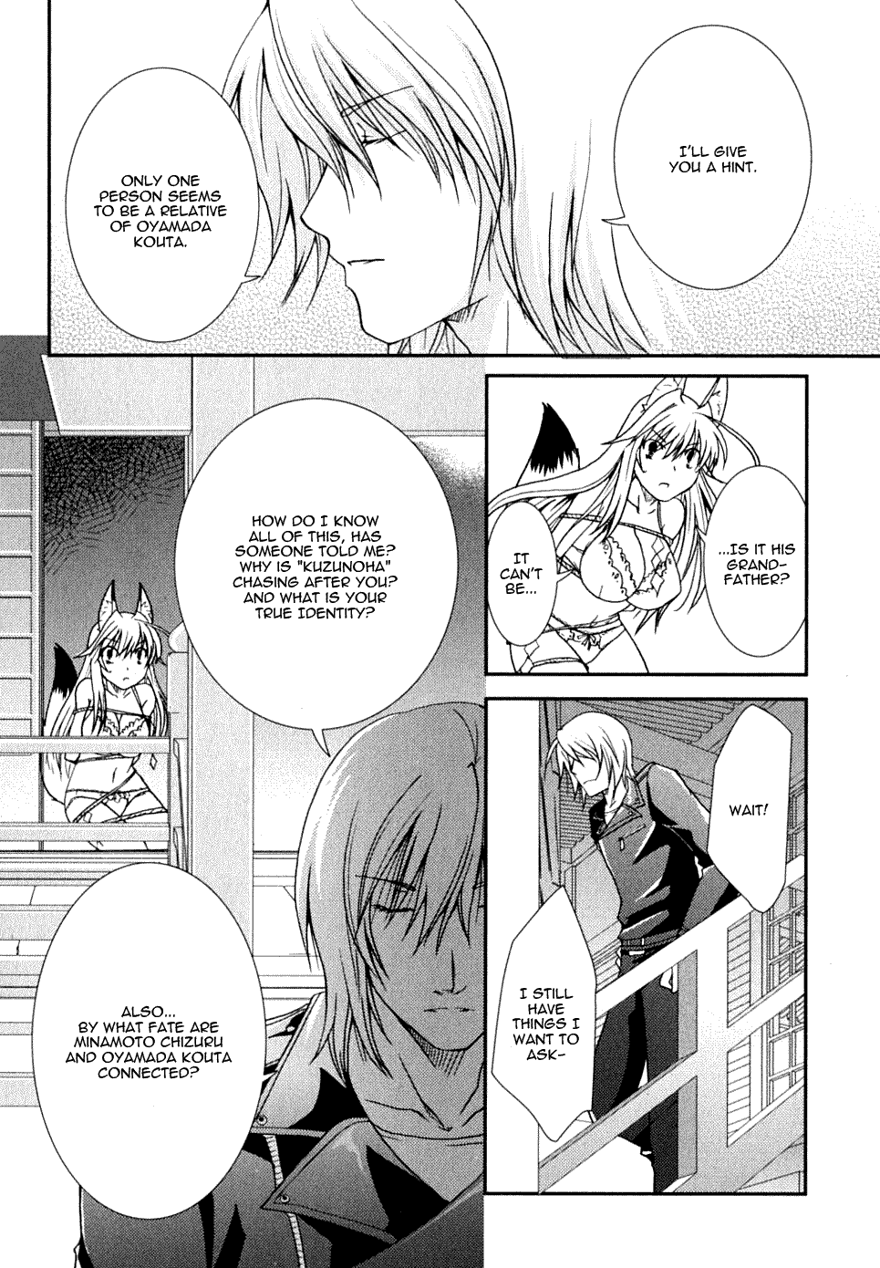Kanokon Chapter 20 page 34 - Chapter 20: I Have to Hurt You, But It Is Likely That I Don't Know Why.