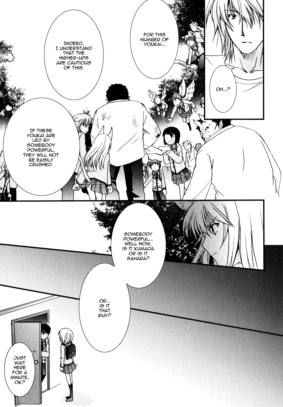 Kanokon Chapter 20 page 5 - Chapter 20: I Have to Hurt You, But It Is Likely That I Don't Know Why.
