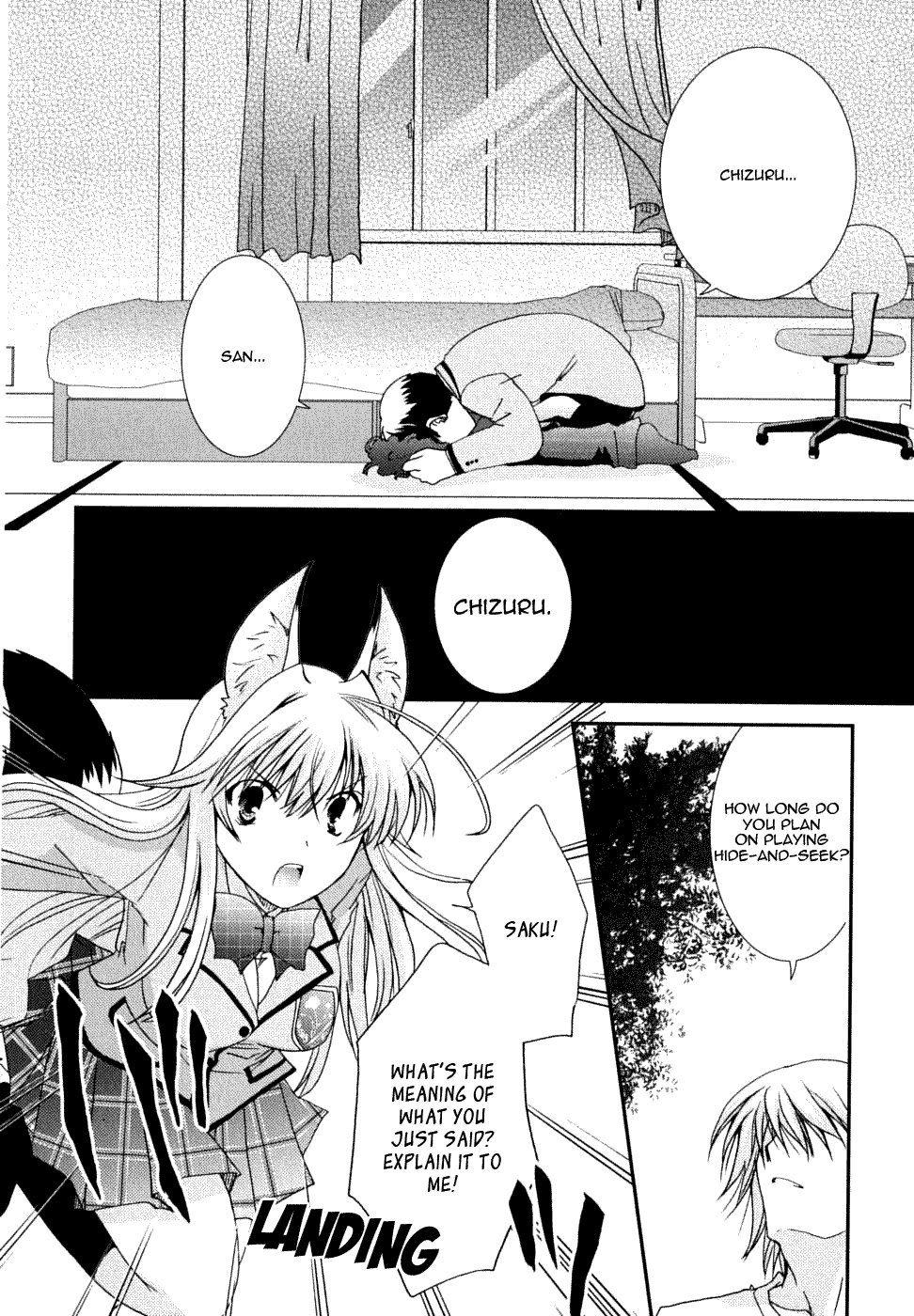 Kanokon Chapter 20 page 8 - Chapter 20: I Have to Hurt You, But It Is Likely That I Don't Know Why.