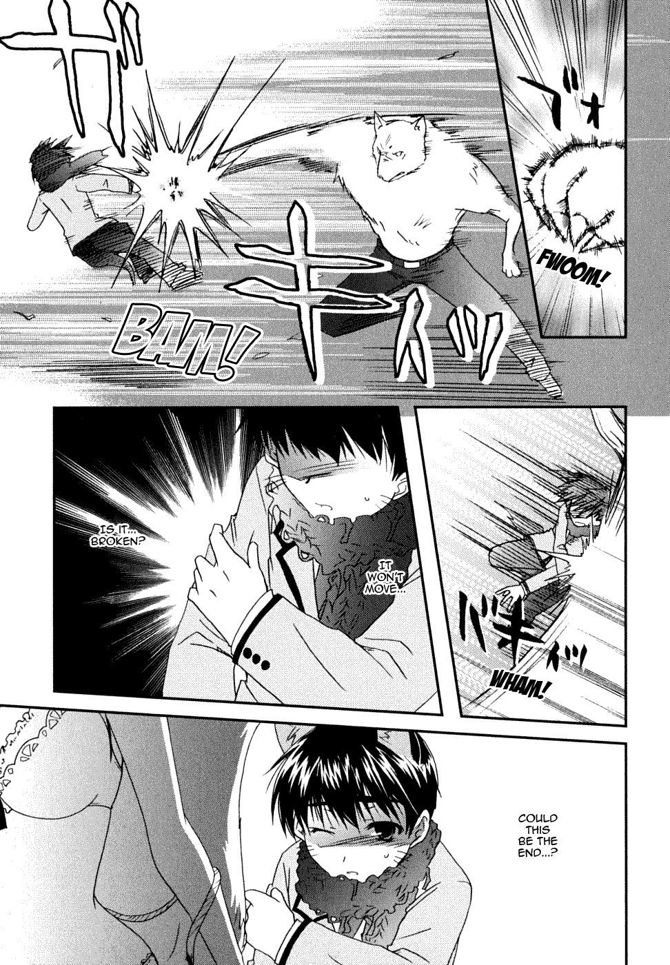 Kanokon Chapter 21 page 25 - Chapter 21: I Have to Hurt You, But It Is Likely That I Don't Know Why. Part 2