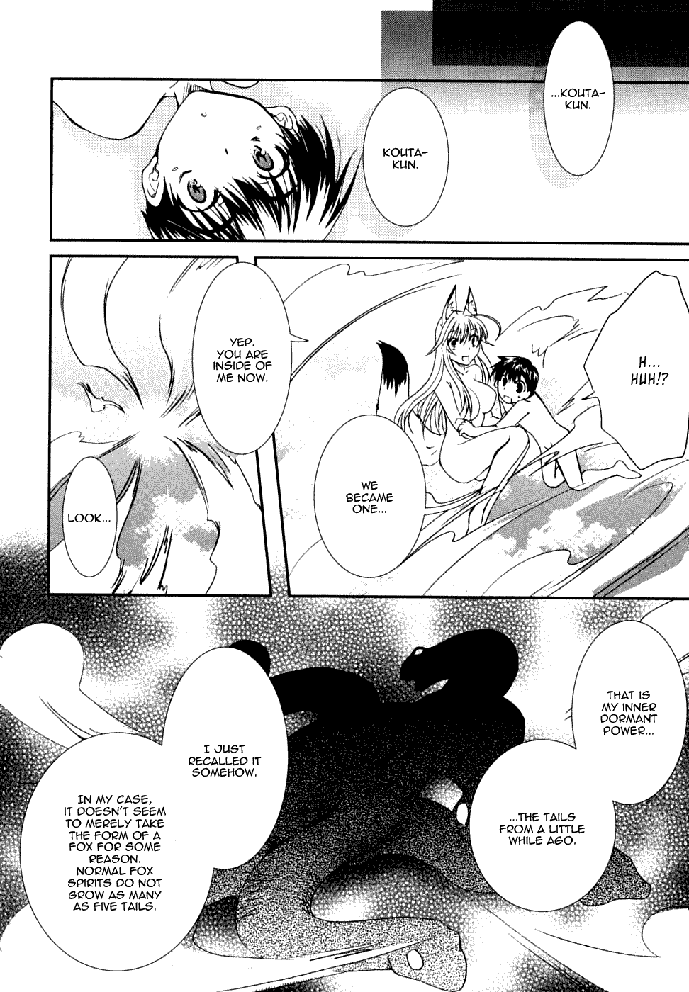 Kanokon Chapter 21 page 32 - Chapter 21: I Have to Hurt You, But It Is Likely That I Don't Know Why. Part 2
