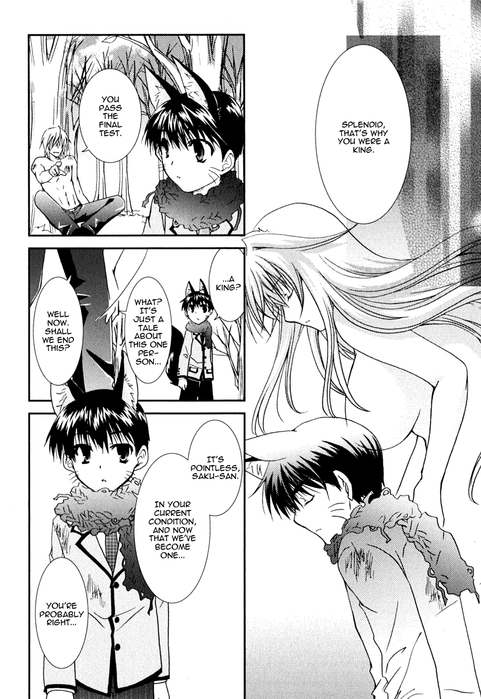 Kanokon Chapter 21 page 34 - Chapter 21: I Have to Hurt You, But It Is Likely That I Don't Know Why. Part 2