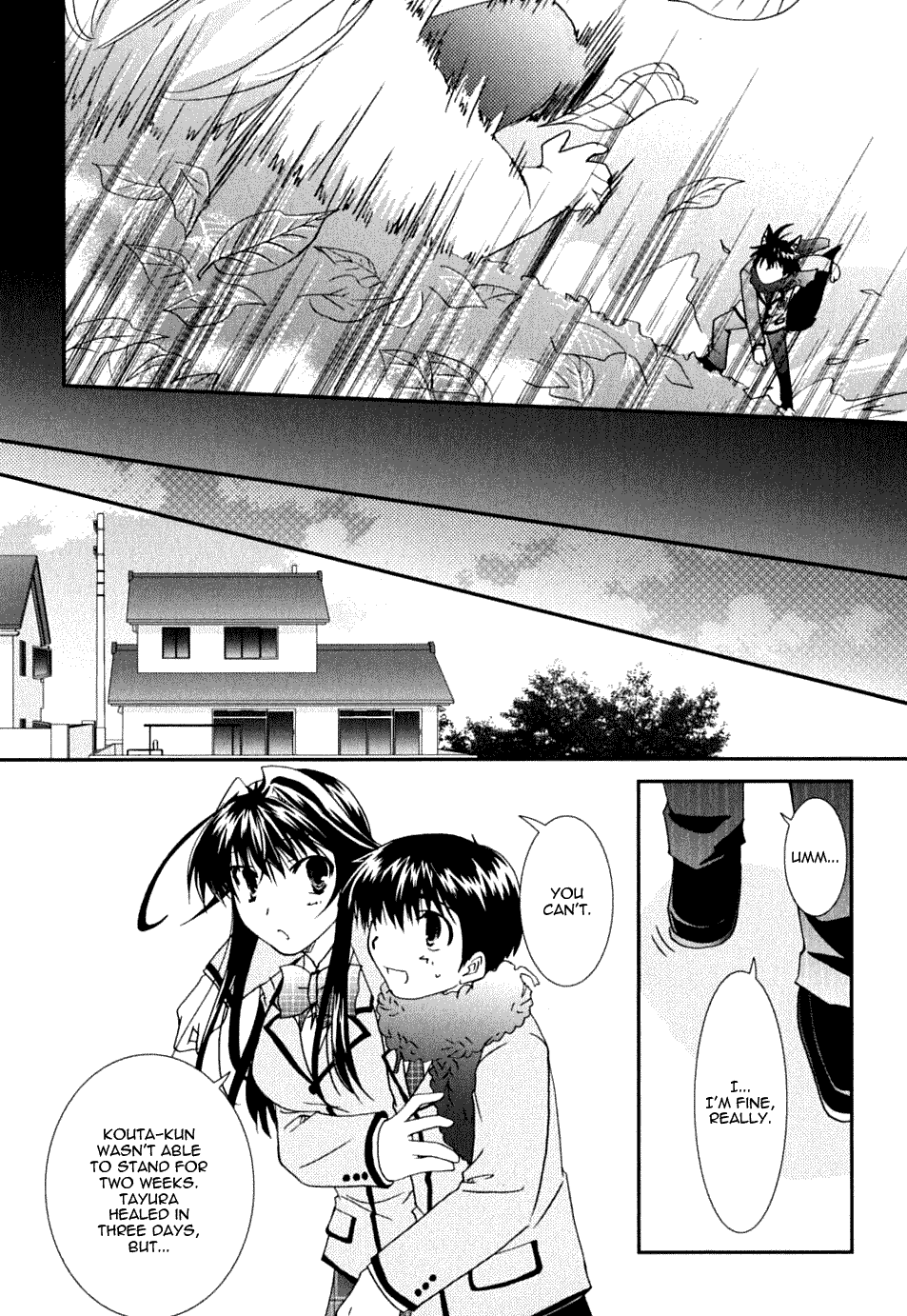 Kanokon Chapter 21 page 38 - Chapter 21: I Have to Hurt You, But It Is Likely That I Don't Know Why. Part 2