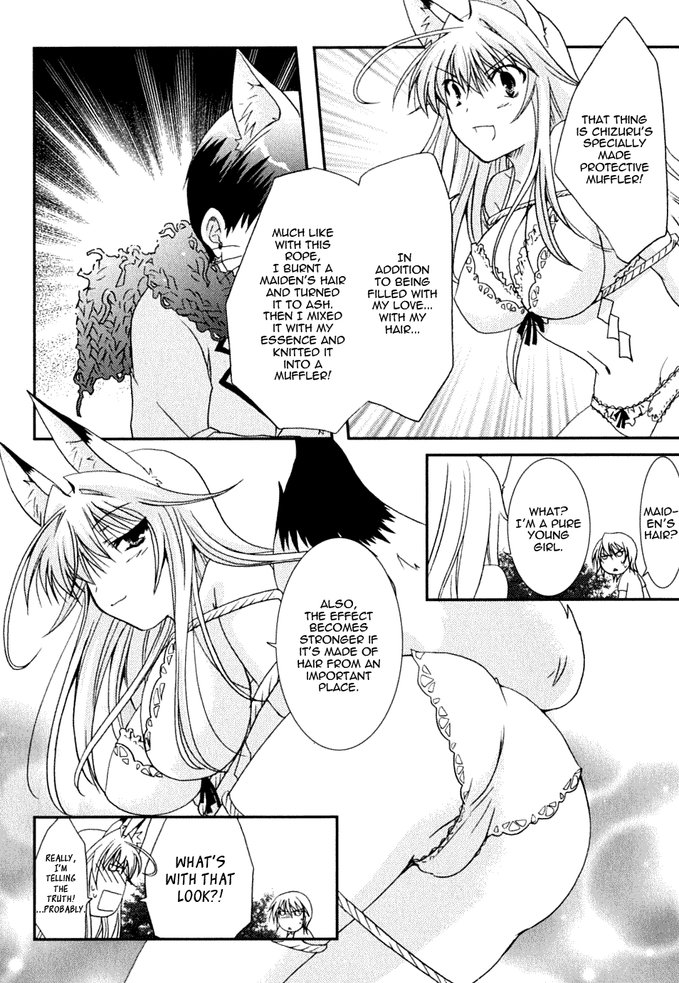 Kanokon Chapter 21 page 6 - Chapter 21: I Have to Hurt You, But It Is Likely That I Don't Know Why. Part 2