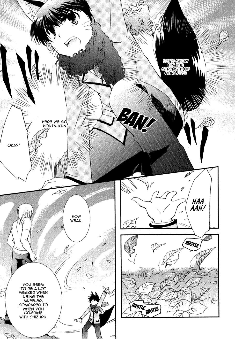 Kanokon Chapter 21 page 7 - Chapter 21: I Have to Hurt You, But It Is Likely That I Don't Know Why. Part 2