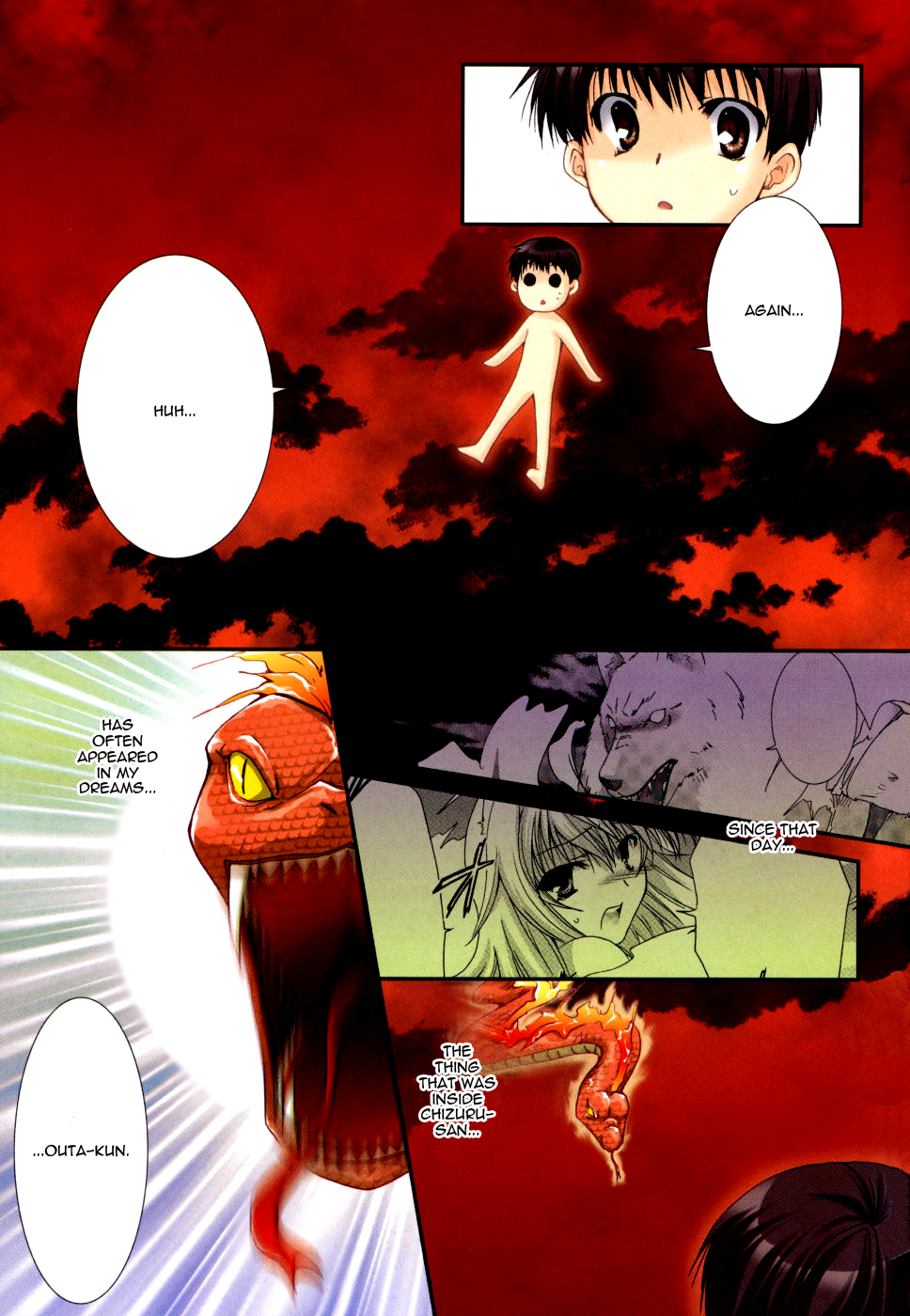 Kanokon Chapter 22 page 1 - Chapter 22: Rice Cakes - Large and Small