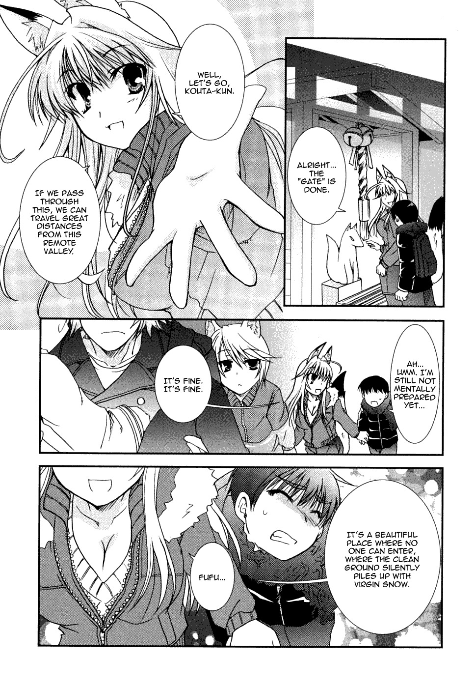 Kanokon Chapter 22 page 27 - Chapter 22: Rice Cakes - Large and Small