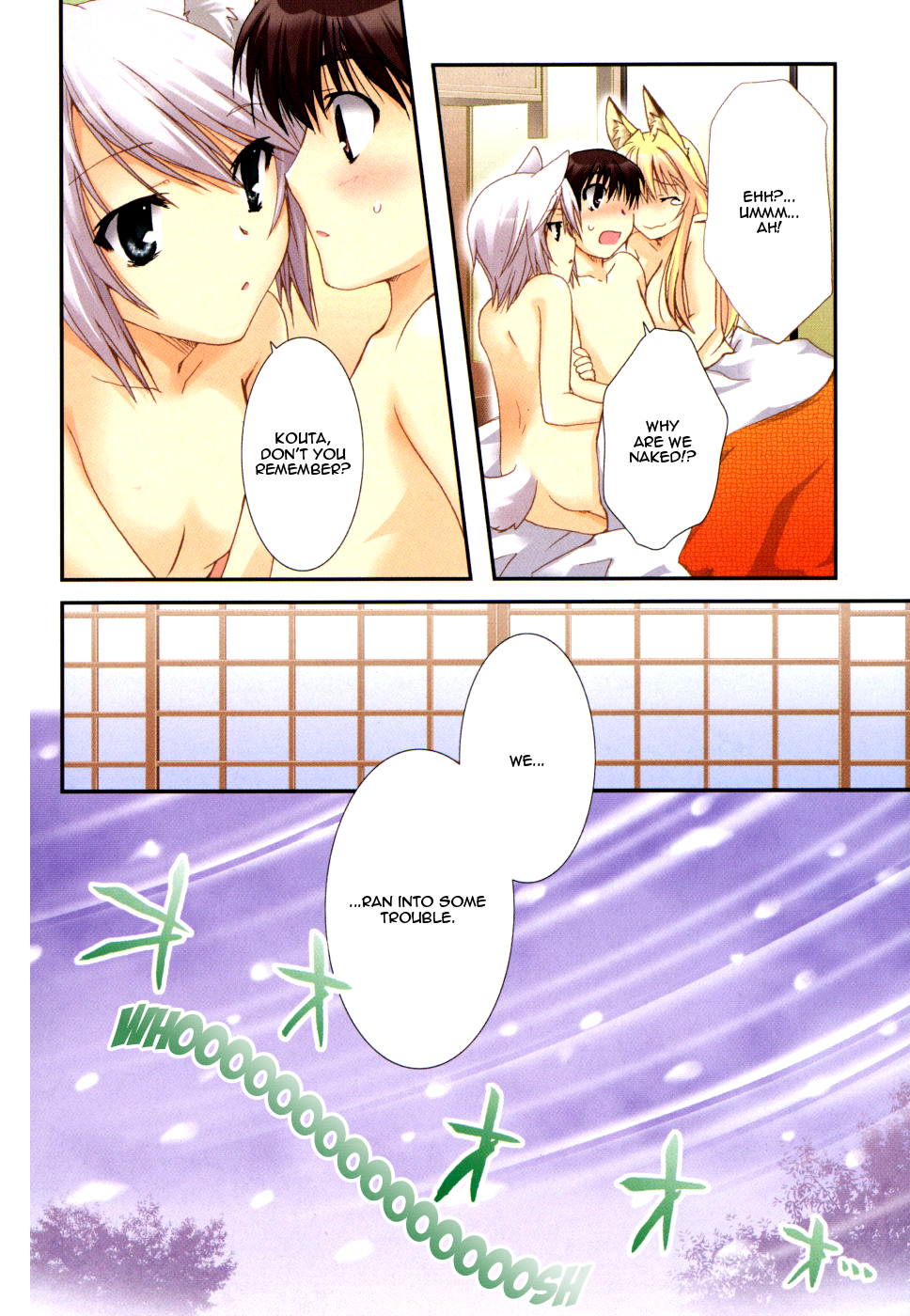 Kanokon Chapter 22 page 4 - Chapter 22: Rice Cakes - Large and Small