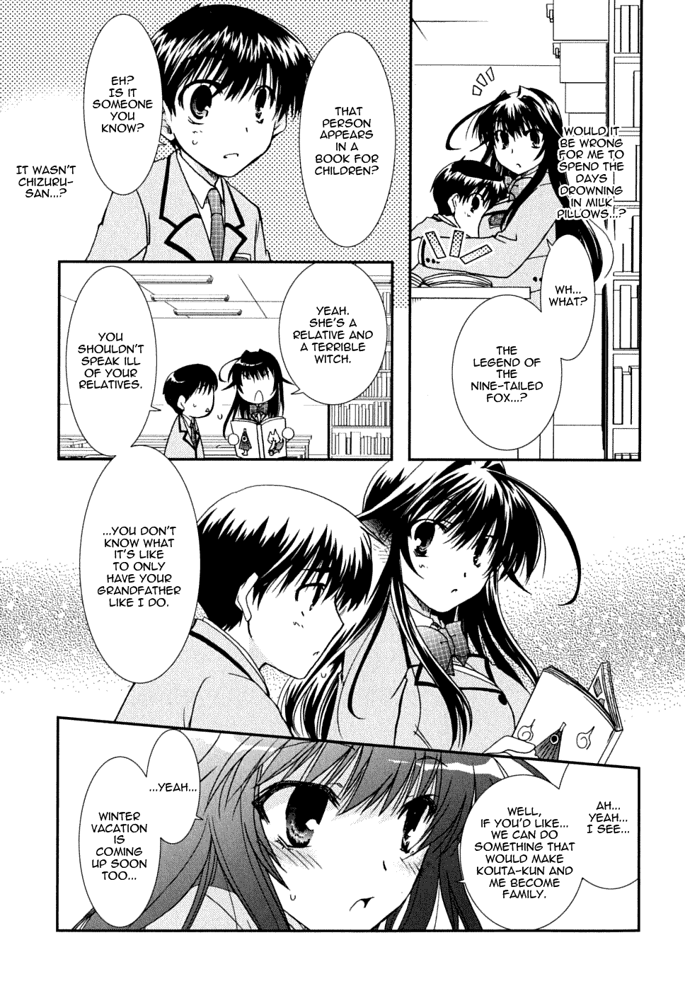 Kanokon Chapter 22 page 9 - Chapter 22: Rice Cakes - Large and Small