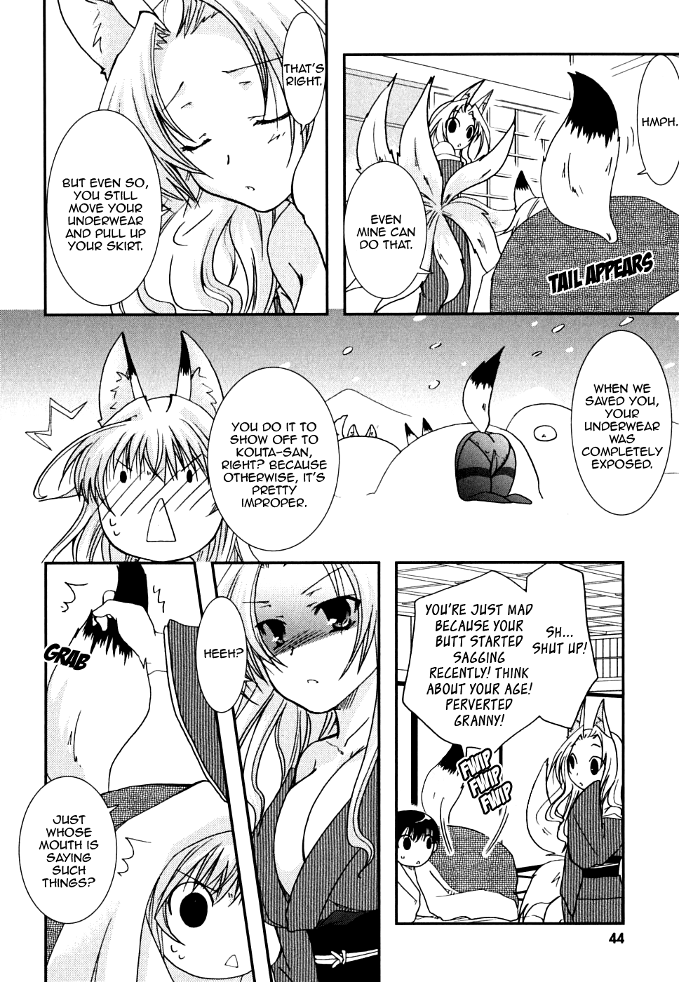 Kanokon Chapter 23 page 10 - Chapter 23: Mother and Little Sister!