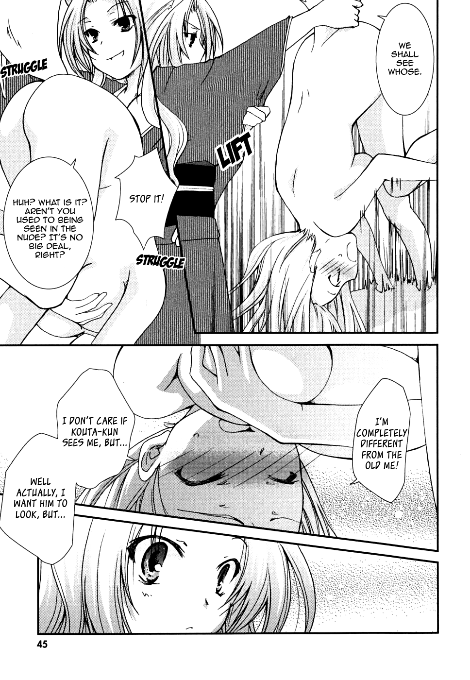 Kanokon Chapter 23 page 11 - Chapter 23: Mother and Little Sister!