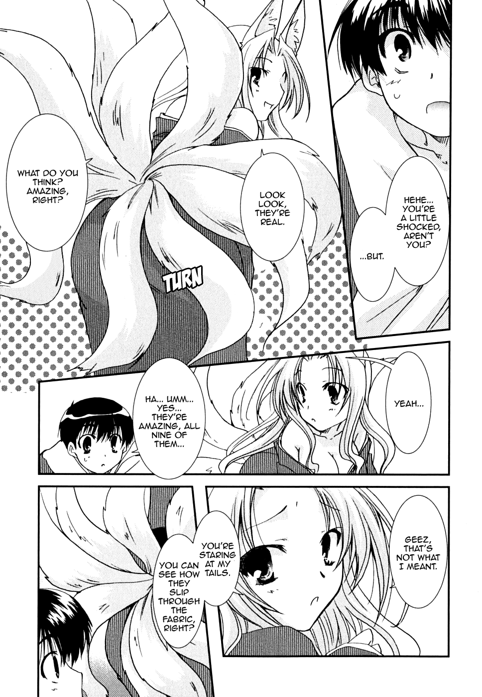 Kanokon Chapter 23 page 9 - Chapter 23: Mother and Little Sister!