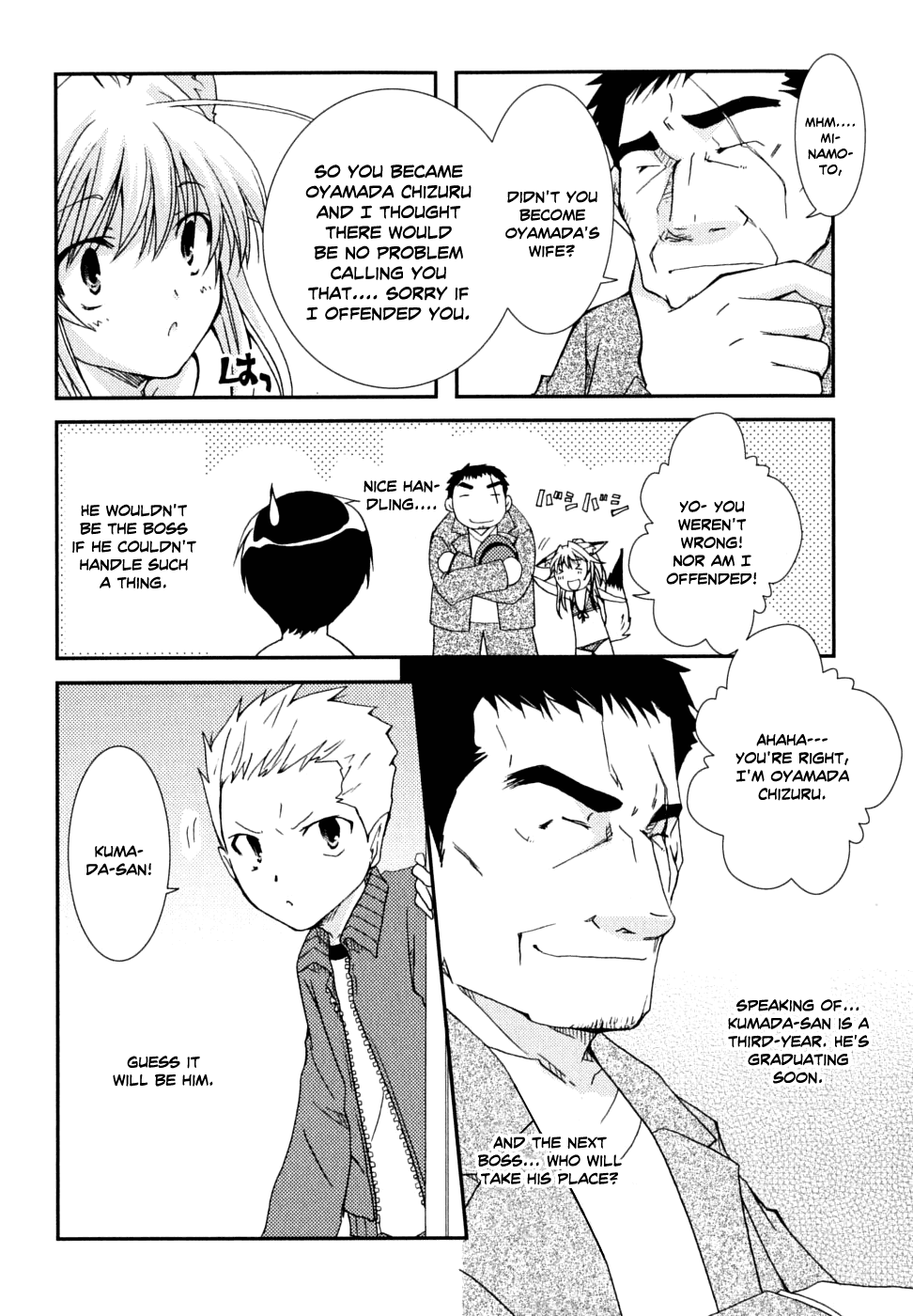 Kanokon Chapter 28 page 12 - Chapter 28: It's Technically a Graduation Ceremony