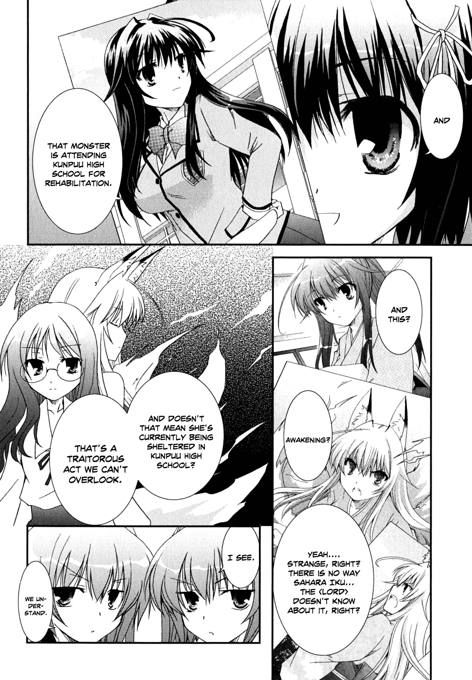 Kanokon Chapter 29 page 14 - Chapter 29: Spring, Cherry Blossoms, Boobs