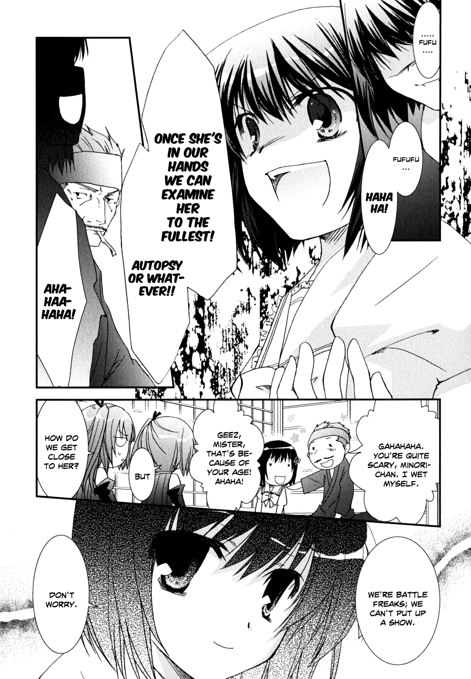 Kanokon Chapter 29 page 17 - Chapter 29: Spring, Cherry Blossoms, Boobs