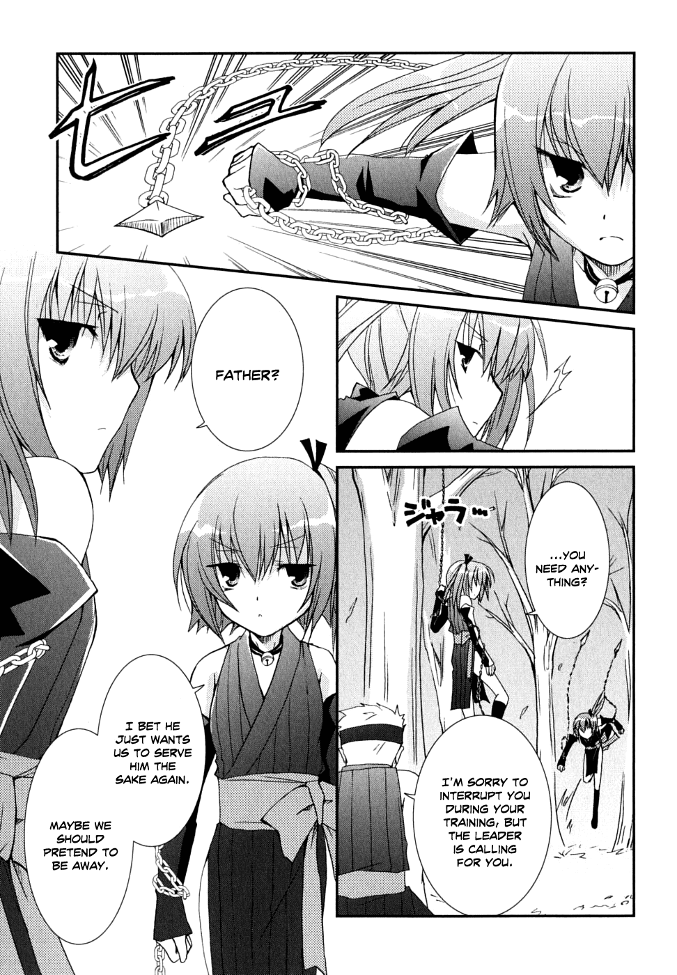 Kanokon Chapter 29 page 5 - Chapter 29: Spring, Cherry Blossoms, Boobs
