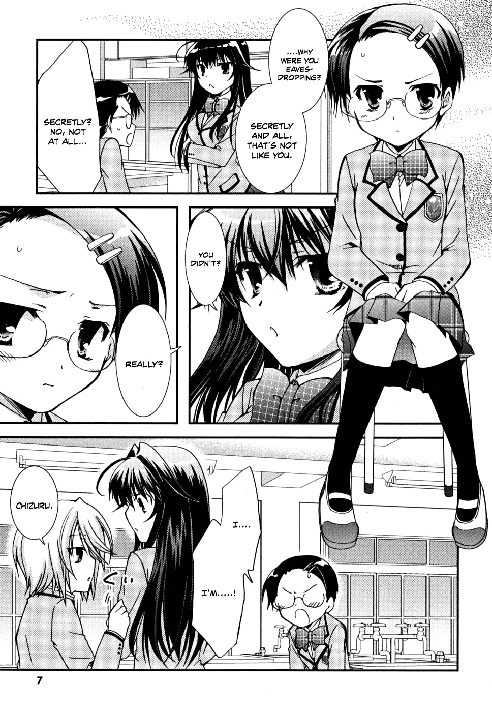 Kanokon Chapter 32 page 11 - Chapter 32: Let's Get Back the Love (Called Bulges)