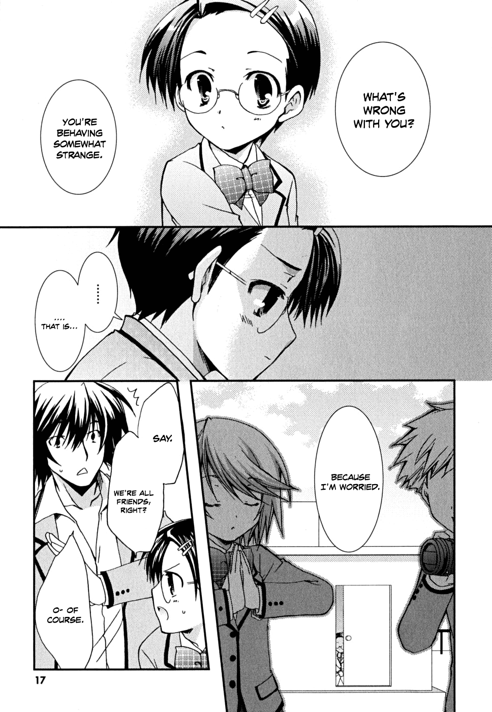 Kanokon Chapter 32 page 21 - Chapter 32: Let's Get Back the Love (Called Bulges)