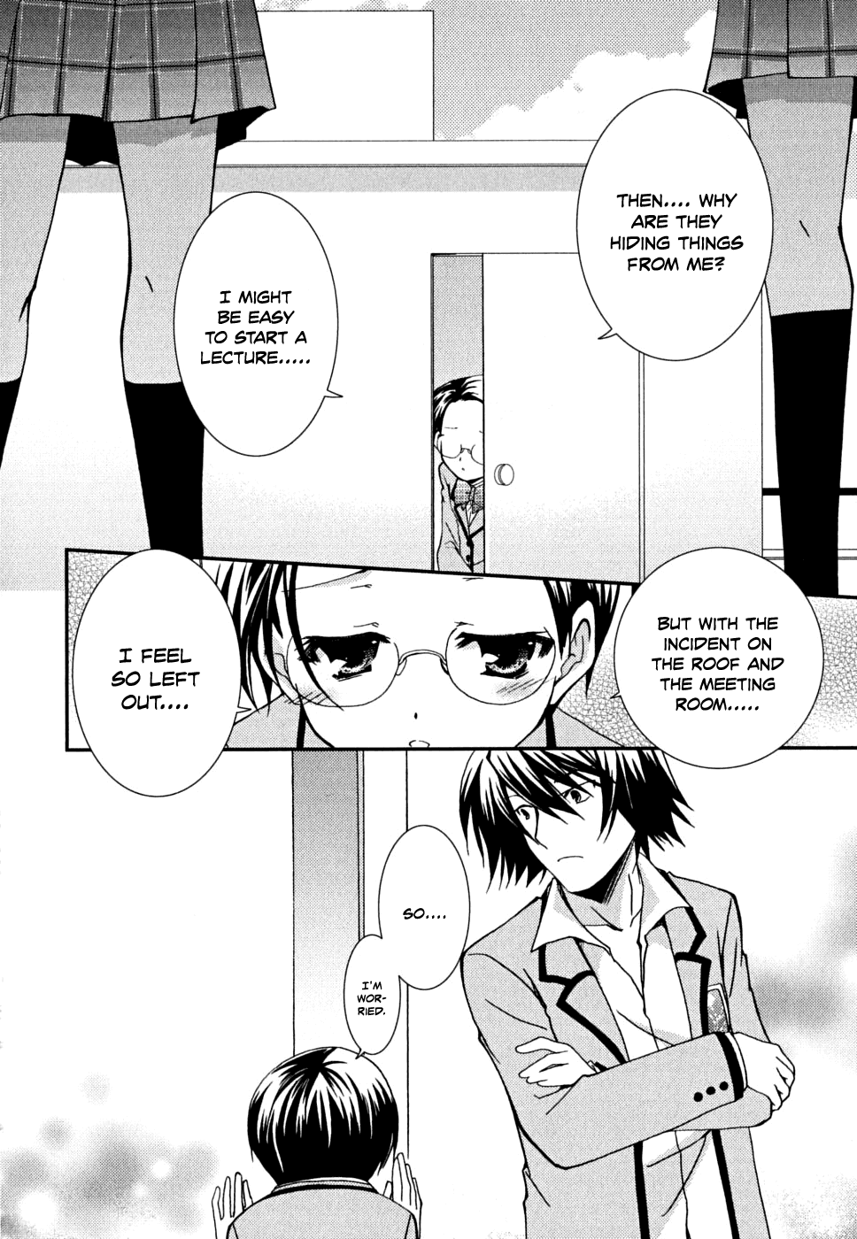 Kanokon Chapter 32 page 22 - Chapter 32: Let's Get Back the Love (Called Bulges)