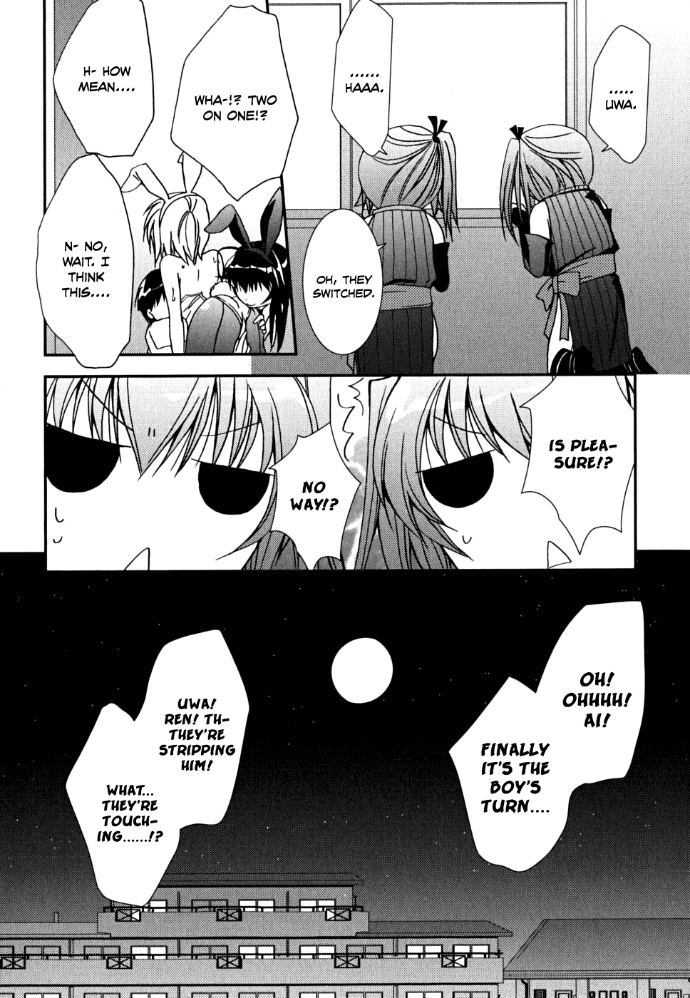 Kanokon Chapter 32 page 36 - Chapter 32: Let's Get Back the Love (Called Bulges)