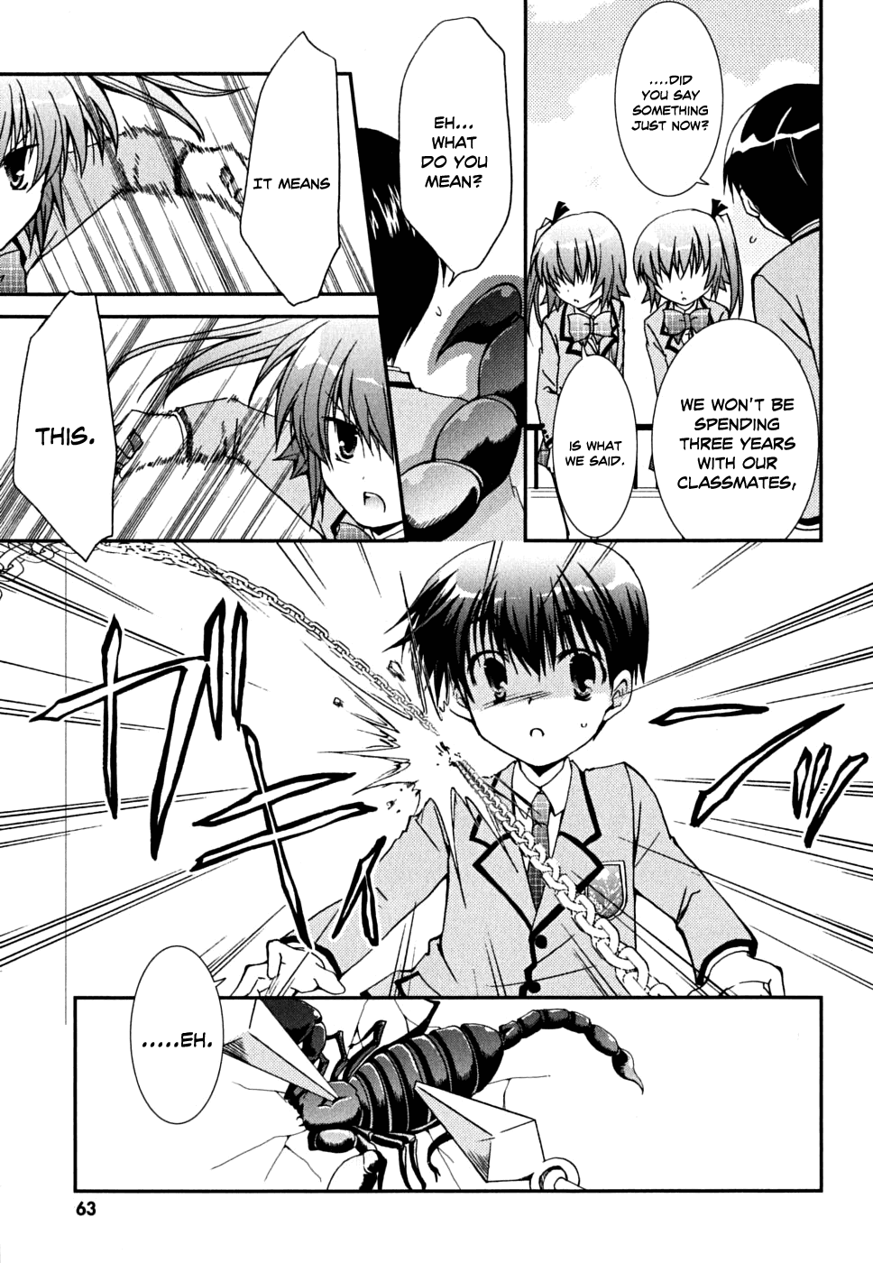 Kanokon Chapter 33 page 32 - Chapter 33: The Answer to Everything Part 1