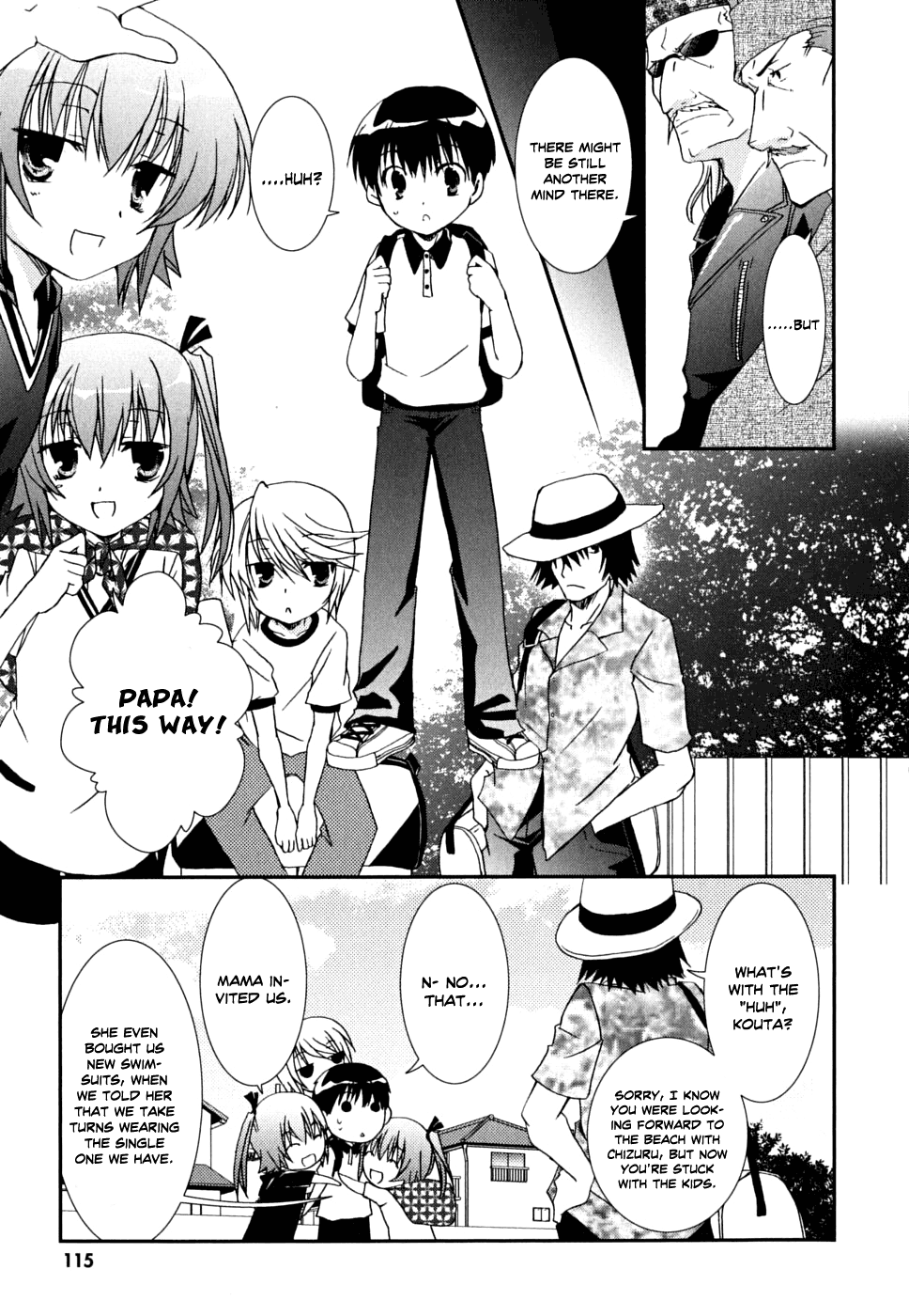 Kanokon Chapter 35 page 20 - Chapter 35: Summer, Midnight, Girls and the Pool