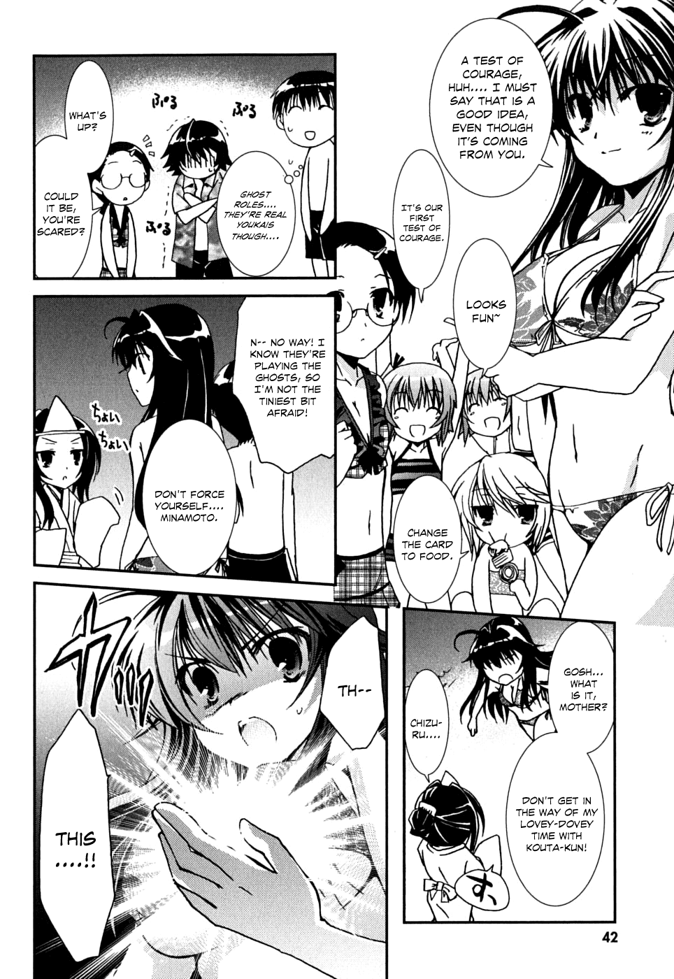 Kanokon Chapter 38 page 11 - Chapter 38: Running Kai! Playing Kouta! Part 1