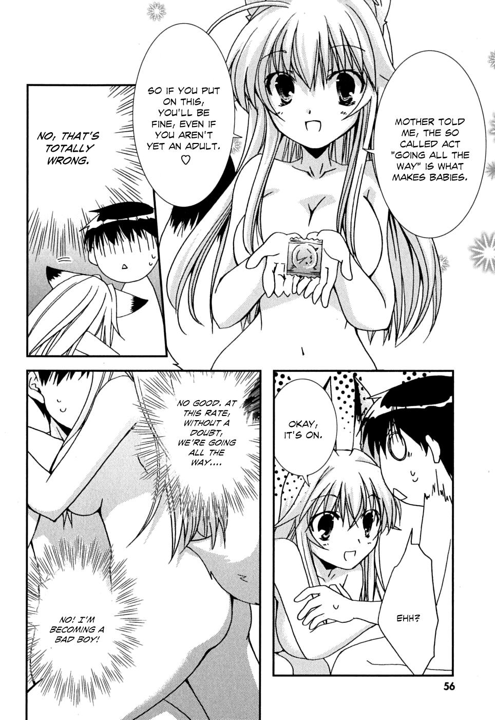 Kanokon Chapter 38 page 25 - Chapter 38: Running Kai! Playing Kouta! Part 1