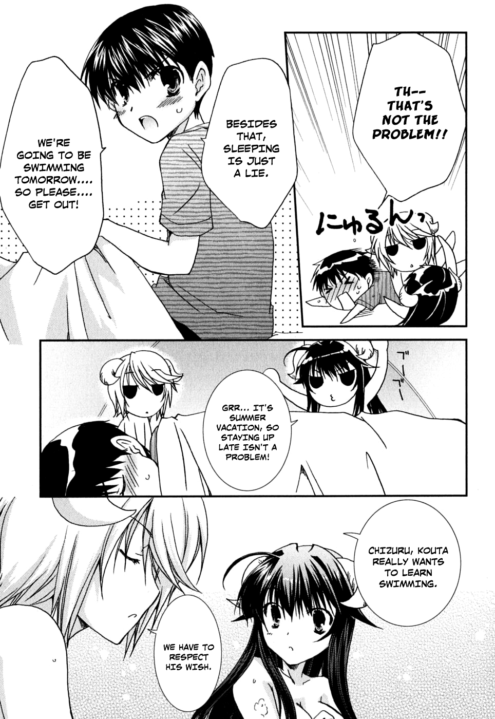 Kanokon Chapter 39 page 12 - Chapter 39: Running Kai! Playing Kouta! Part 2