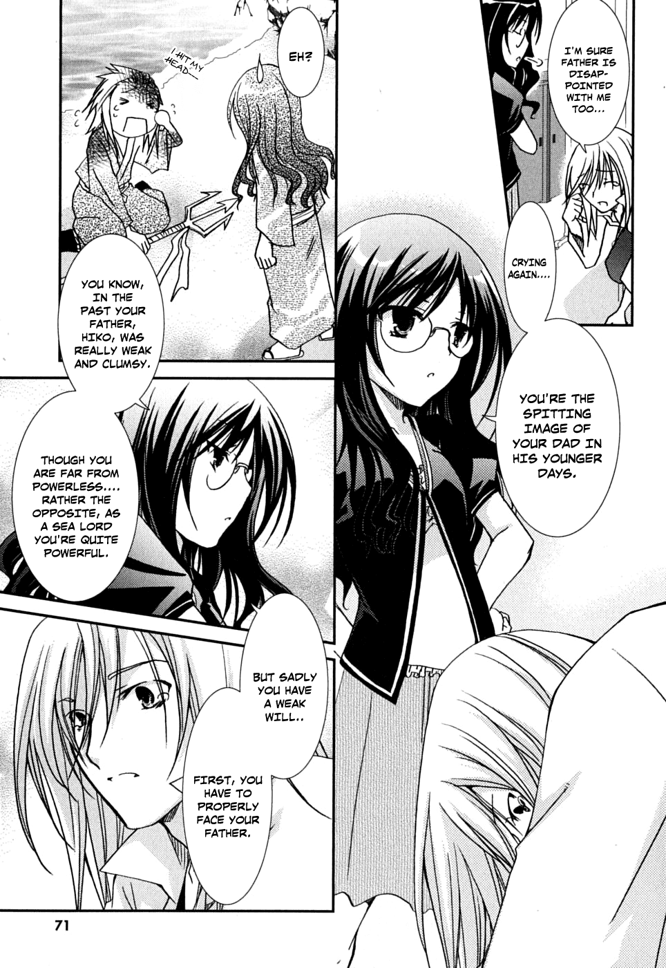 Kanokon Chapter 39 page 8 - Chapter 39: Running Kai! Playing Kouta! Part 2