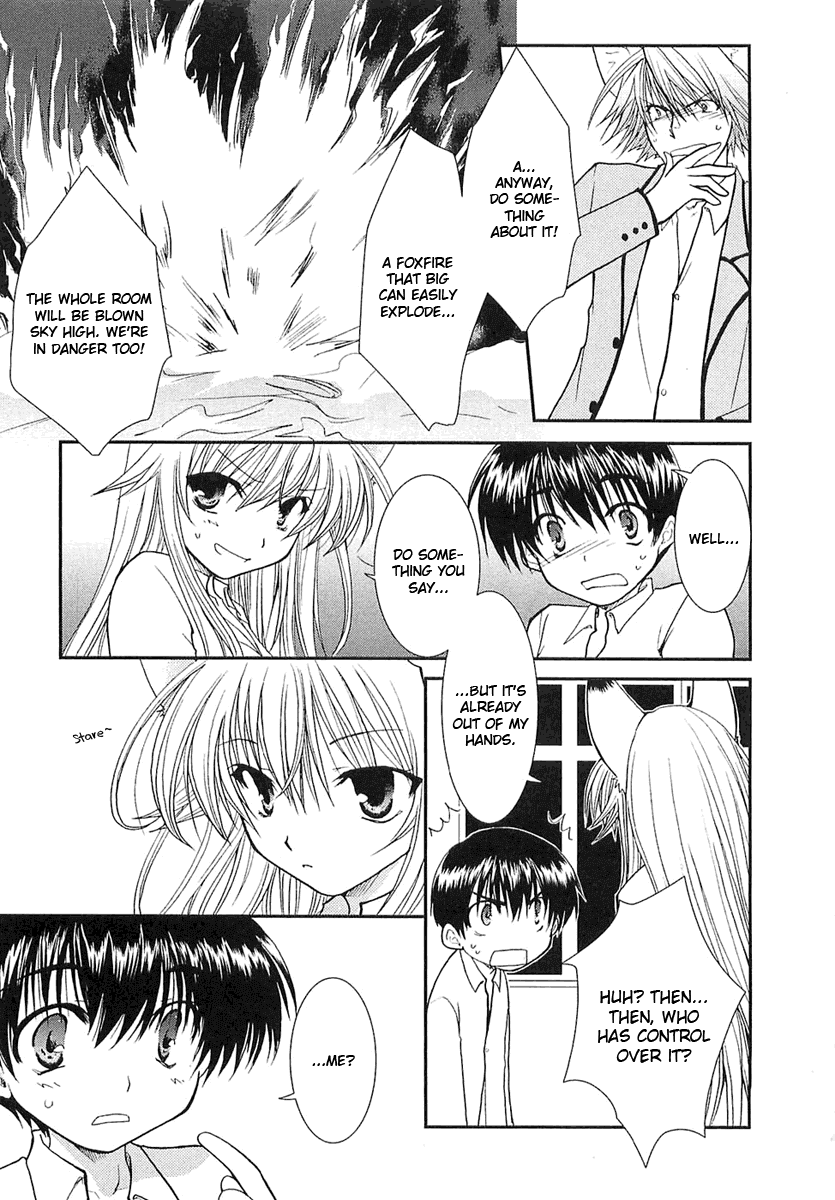 Kanokon Chapter 4 page 12 - Chapter 4: She Gives a Cute ''Kon'' Yelp Part 4