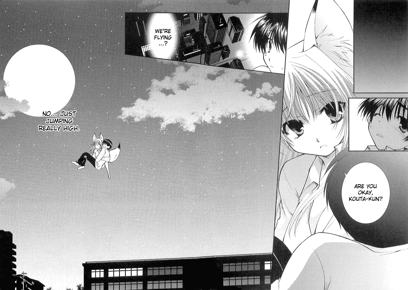 Kanokon Chapter 4 page 17 - Chapter 4: She Gives a Cute ''Kon'' Yelp Part 4